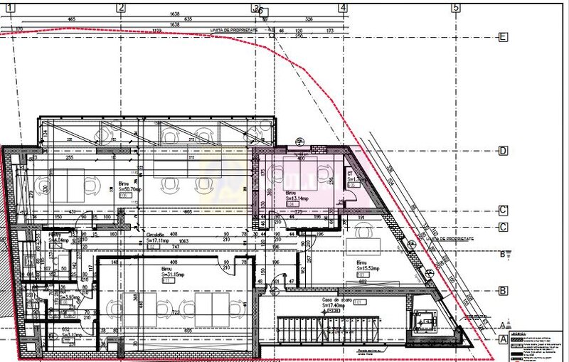 Inchiriere spatiu de birouri la mezanin/S+P+5 in zona Marriott